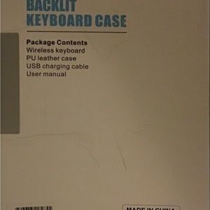 BackLit Keyboard Case